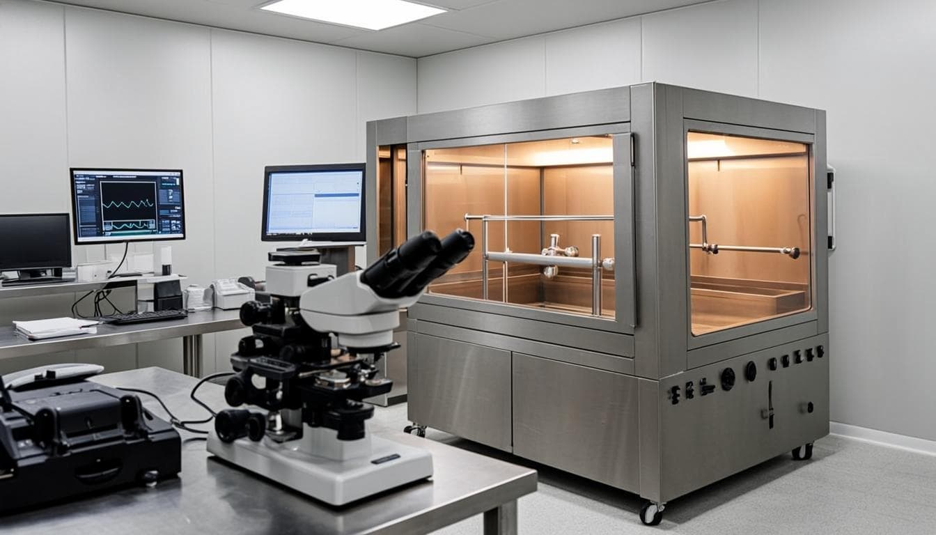 Embryology laboratory at an IVF clinic in Dubai, where precision matters at every step